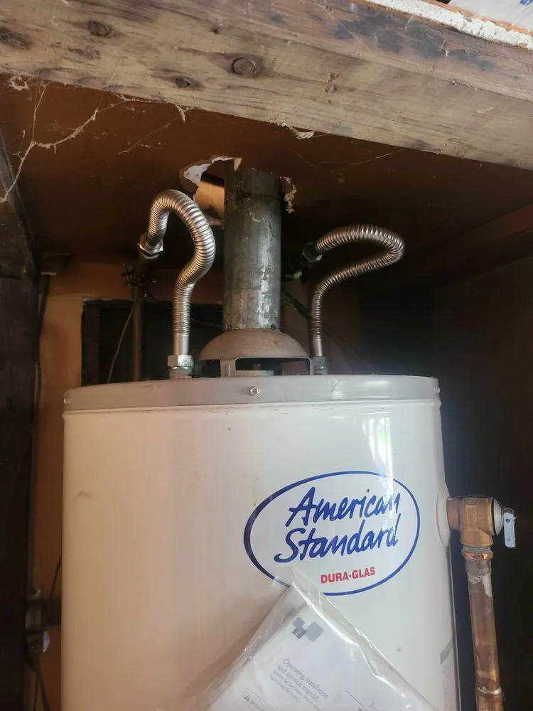 Slide of Black Diamond rooter and plumbing