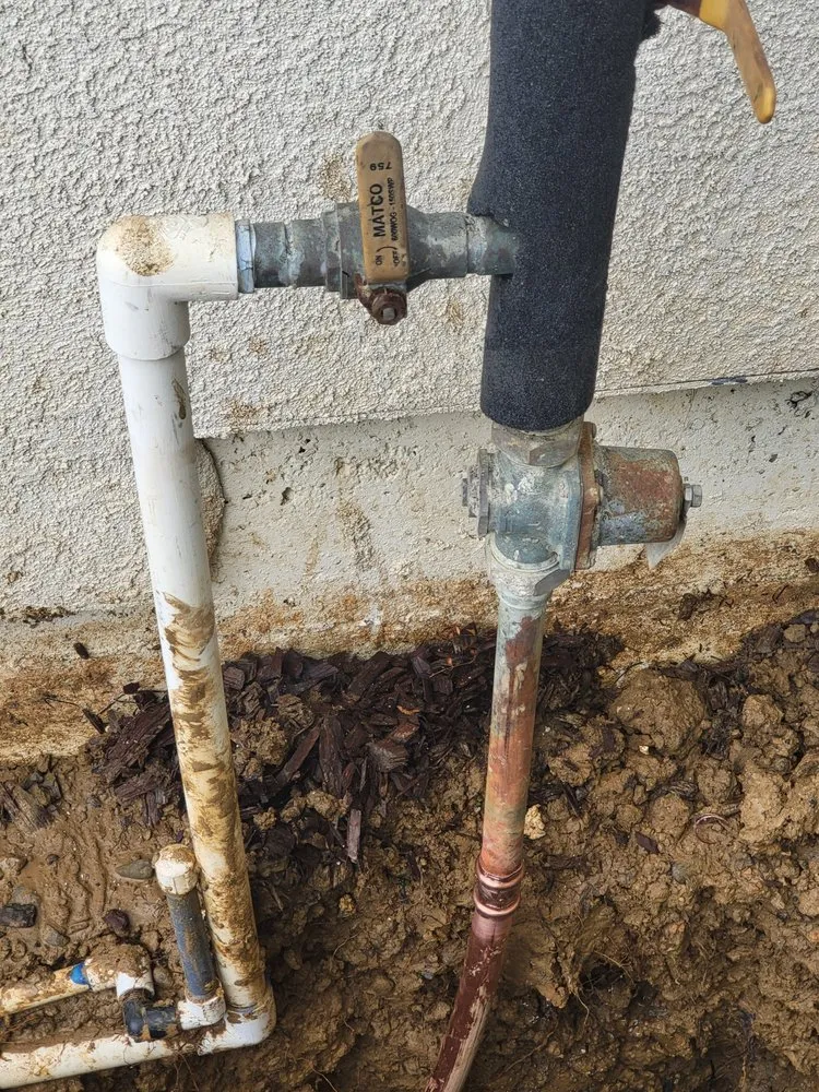 Slide of Black Diamond rooter and plumbing