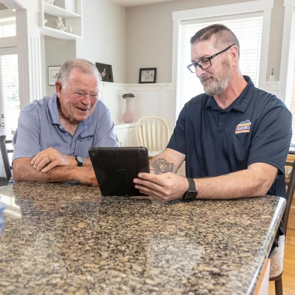 Slide of Black Hills