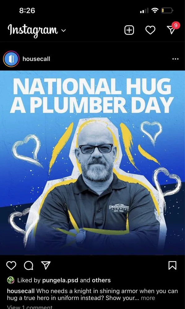 Slide of Black Mountain Plumbing