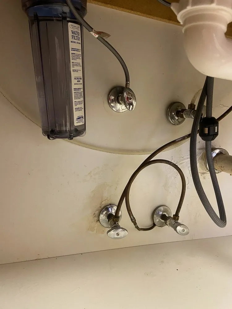 Slide of Black Pipes Plumbing