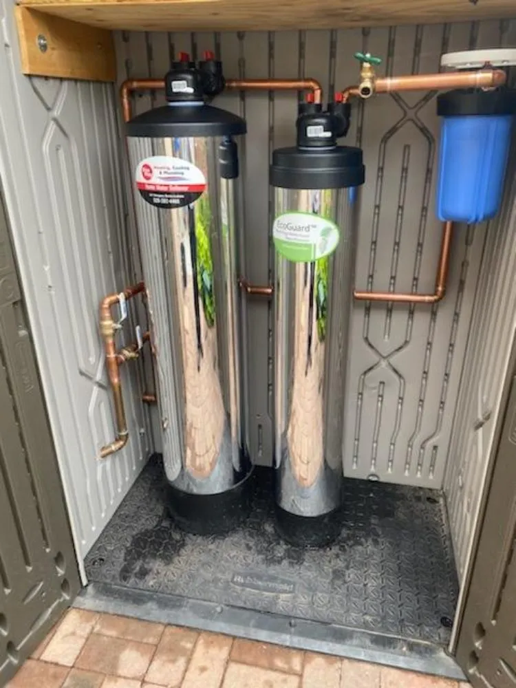 Slide of Black Pipes Plumbing