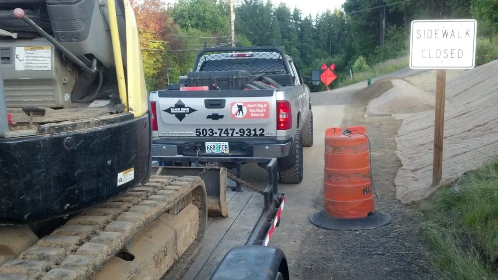 Slide of Black Rock Underground