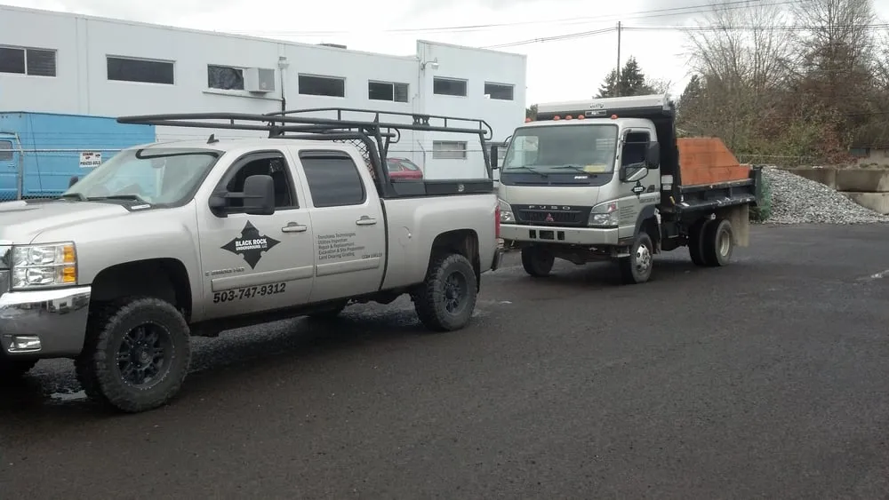 Slide of Black Rock Underground