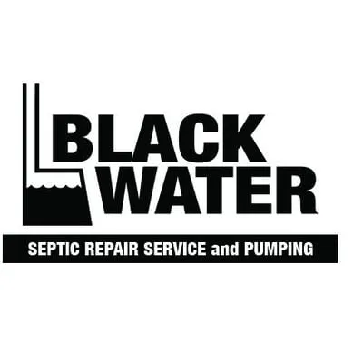 Black Water Septic Logo