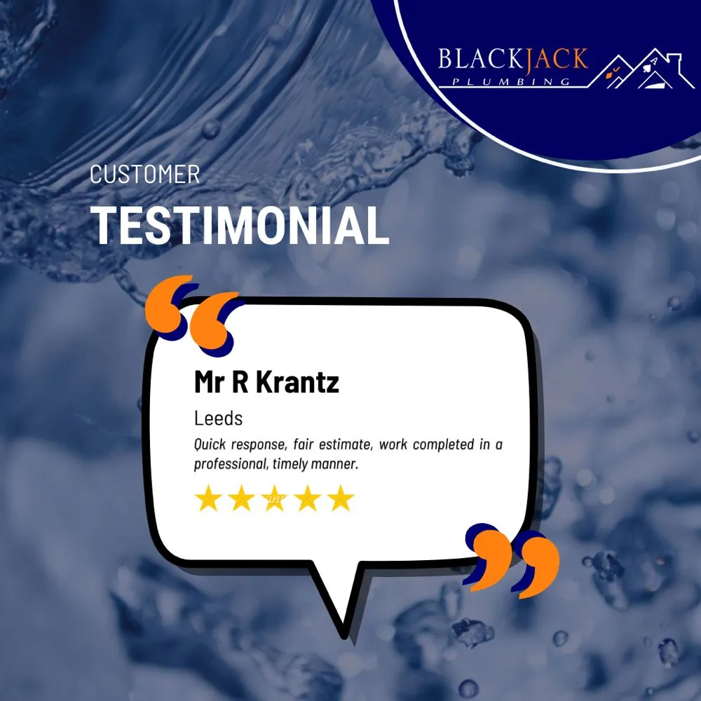 Slide of Blackjack Plumbing