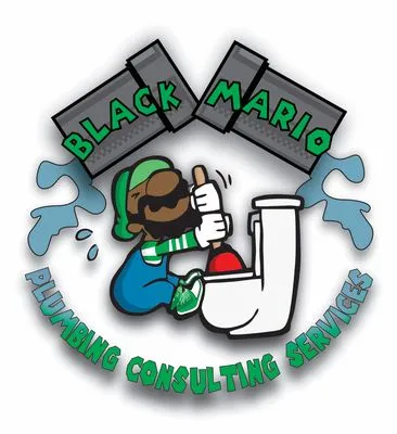 BlackMario Plumbing Consulting Services Logo