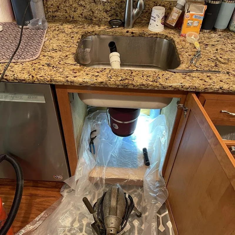 Slide of Blackwater Drain Cleaning