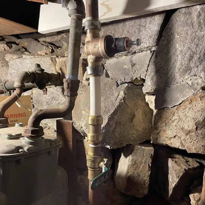 Slide of Blackwater Drain Cleaning