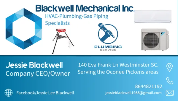 Blackwell Mechanical Logo
