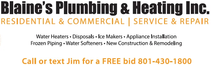 Slide of Blaine's Plumbing & Heating