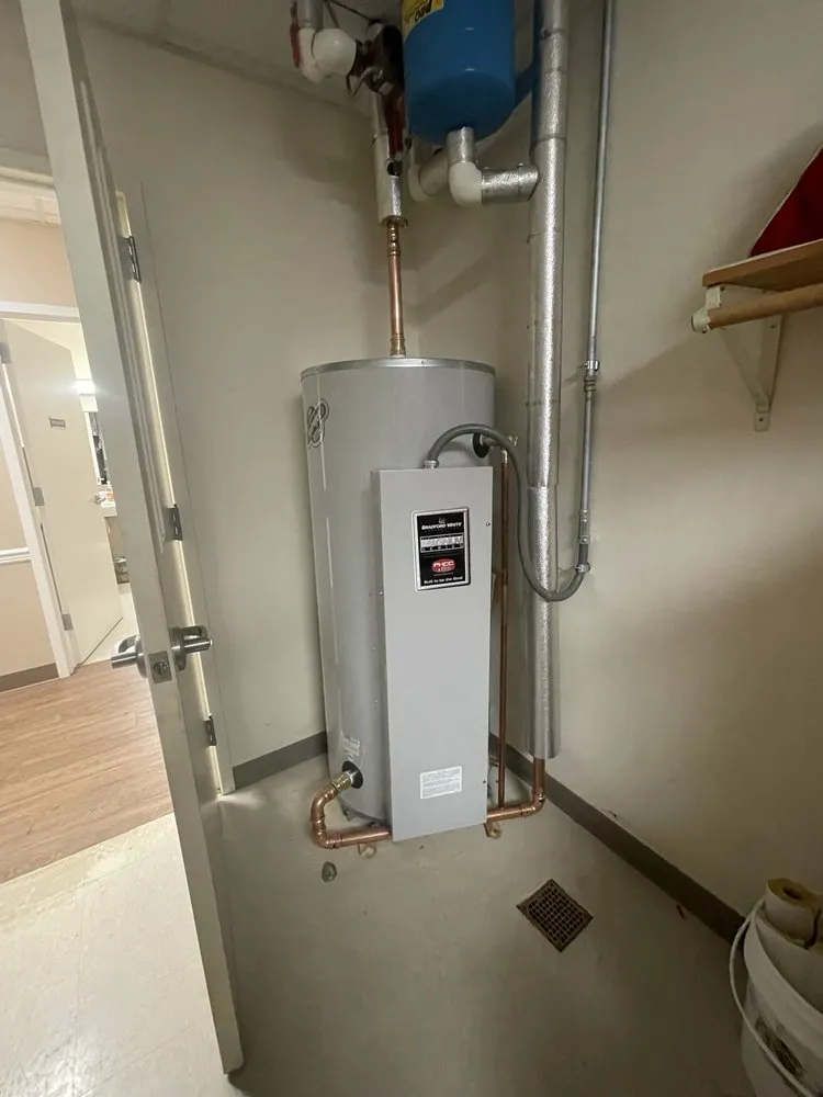 Slide of Blakes plumbing and drain