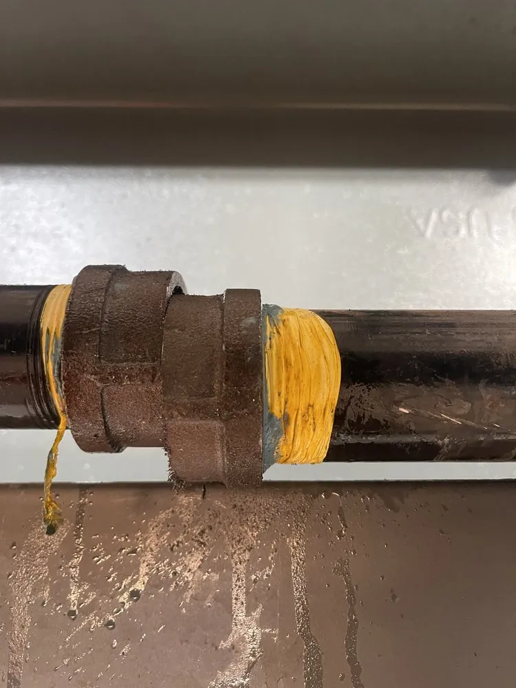 Slide of Blakes plumbing and drain