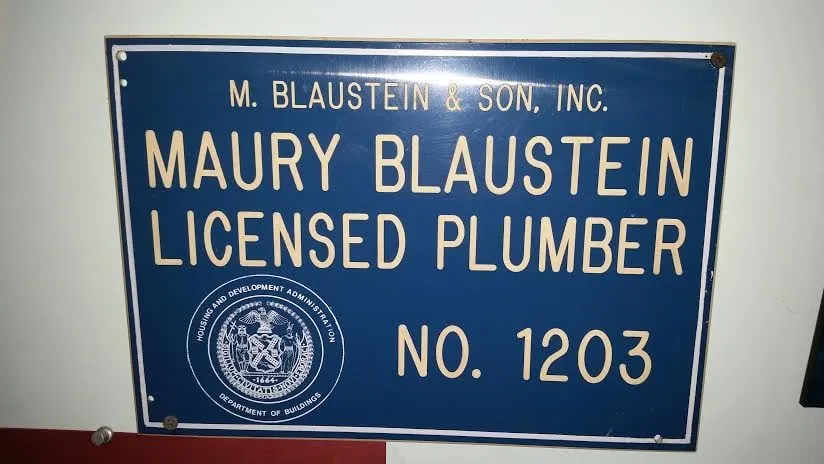 Slide of Blaustein Plumbing