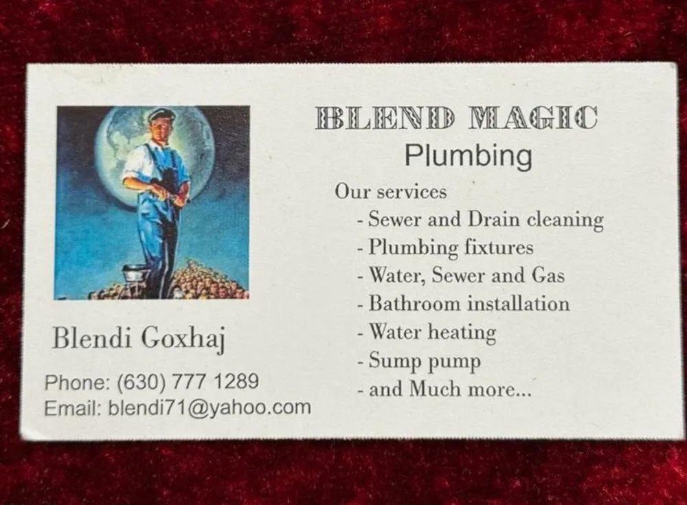 Slide of Blend Magic Plumbing