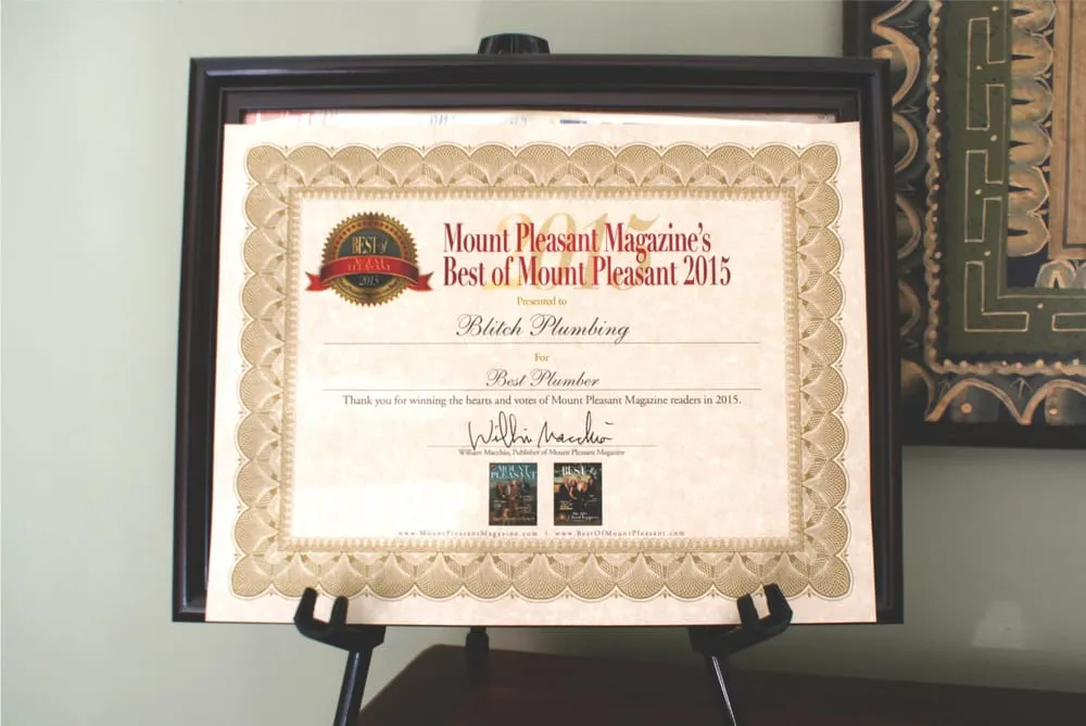 Slide of Blitch Plumbing