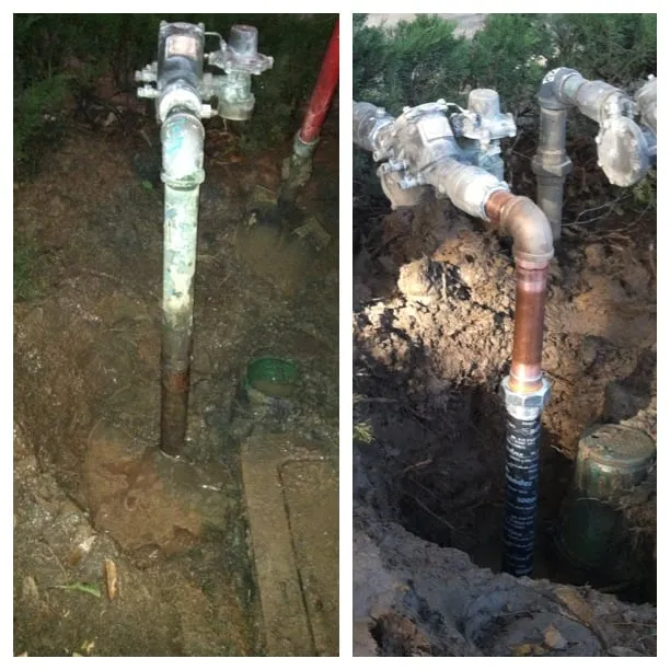 Slide of Block Plumbing