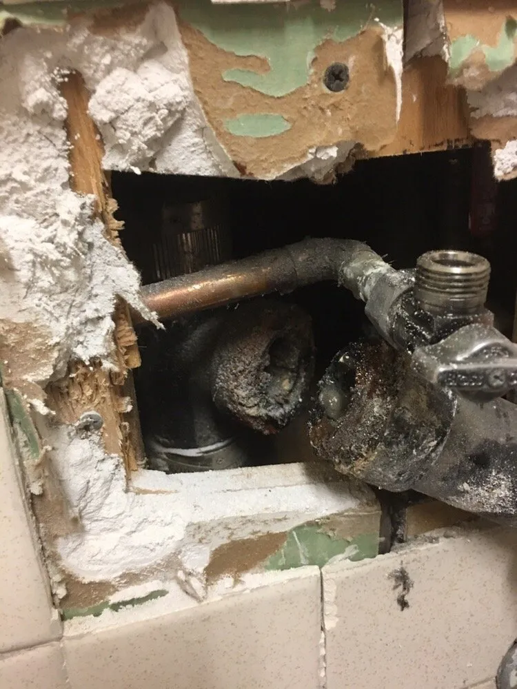 Slide of Block Plumbing