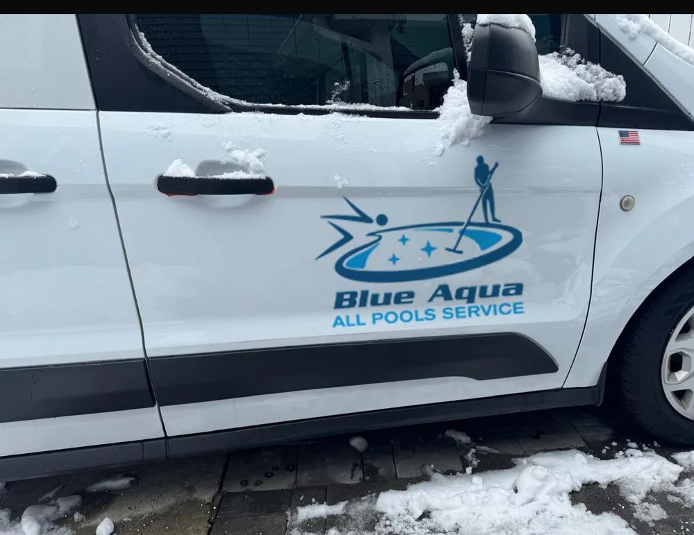 Slide of Blue Aqua Pools Spa