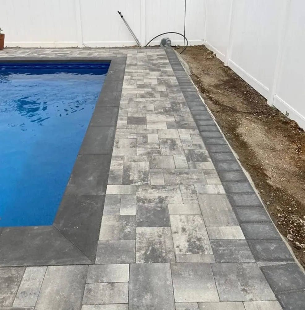 Slide of Blue Aqua Pools Spa