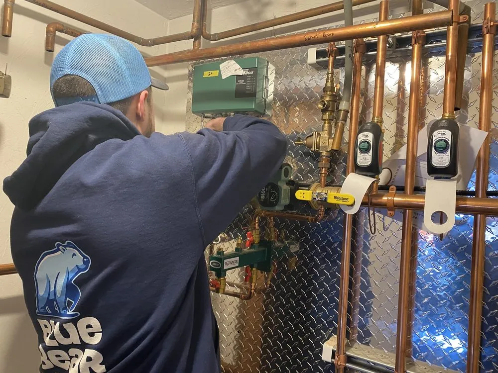 Slide of Blue Bear Plumbing Heating & Air