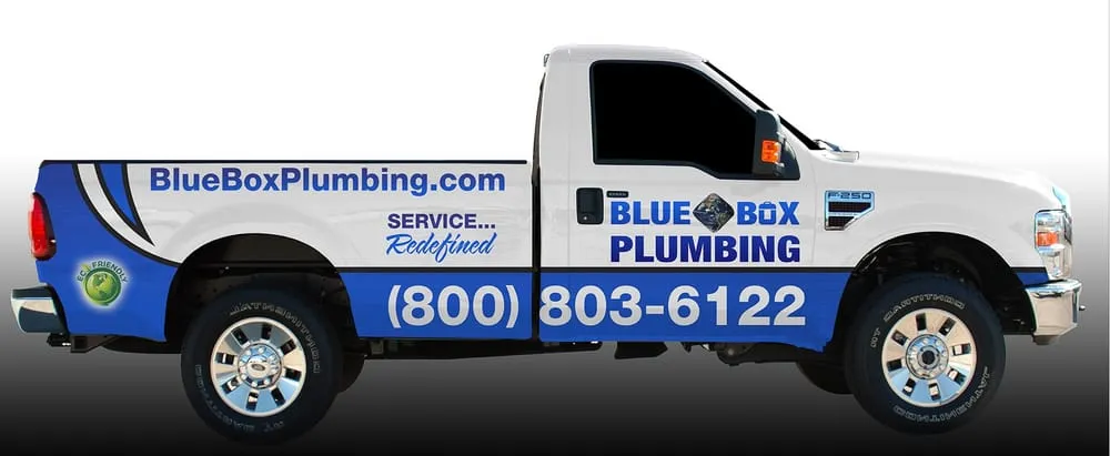 Slide of Blue Box Plumbing