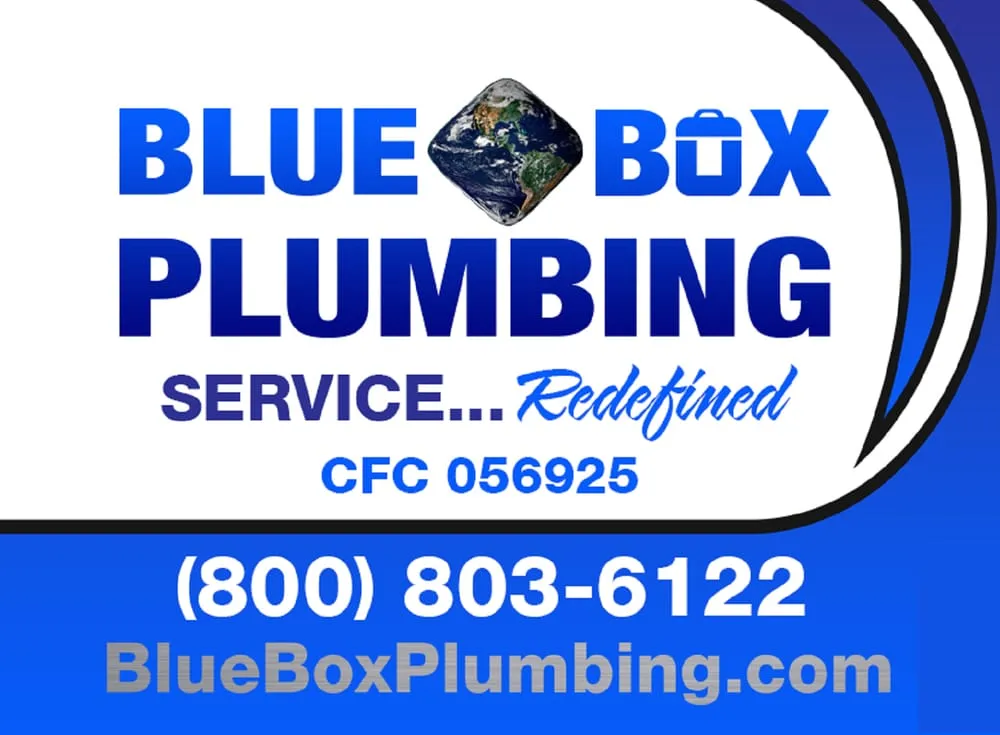 Slide of Blue Box Plumbing