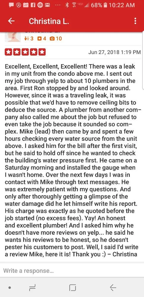 Expert pipe repair in Modesto, CA by Blue Collar Plumbing and Rooter