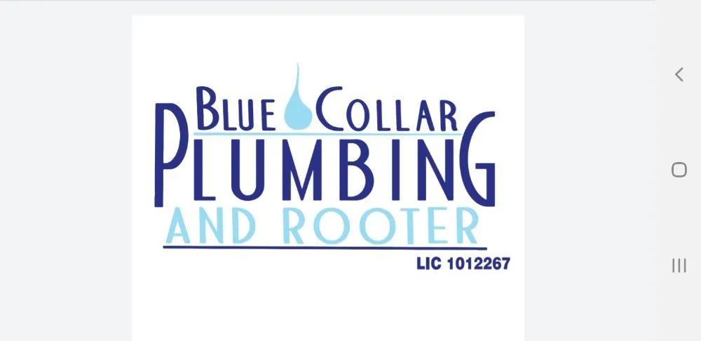 Slide of Blue Collar Plumbing and Rooter