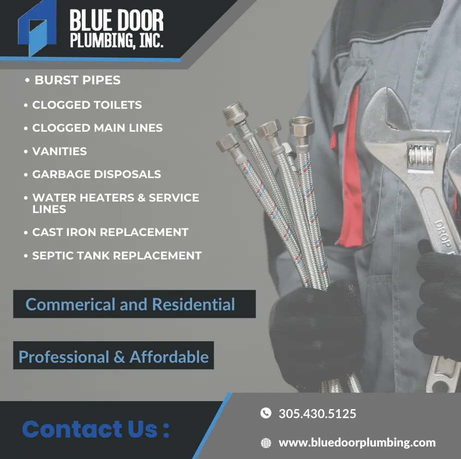 Slide of Blue Door Plumbing