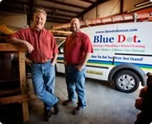 Slide of Blue Dot Heating, Air, Plumbing & Electrical