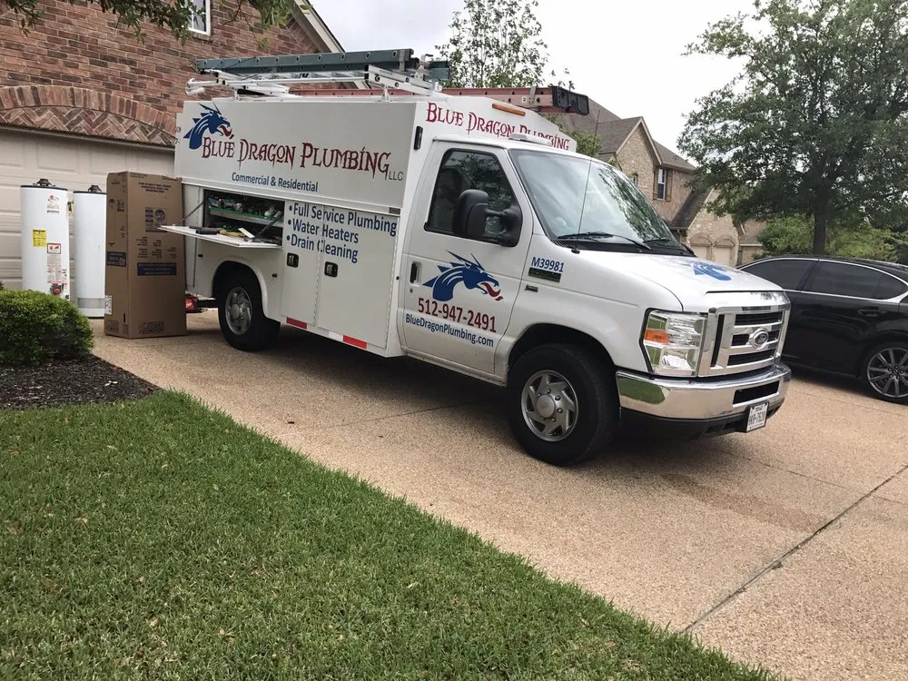 Slide of Blue Dragon Plumbing