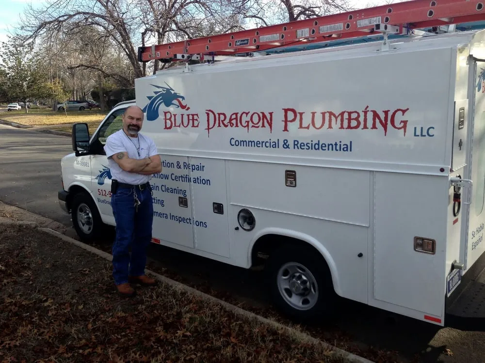 Slide of Blue Dragon Plumbing