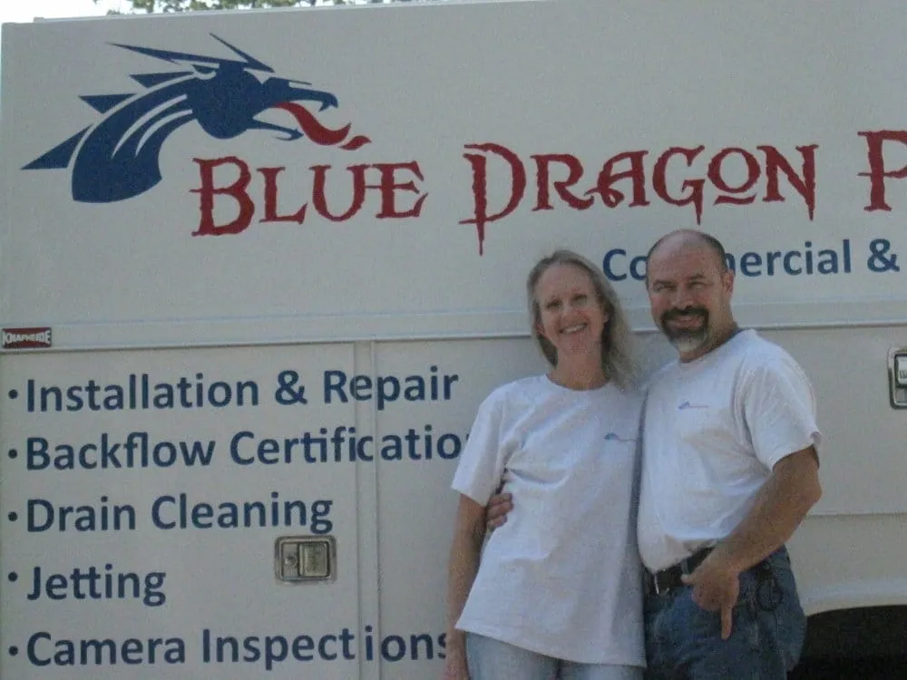 Slide of Blue Dragon Plumbing