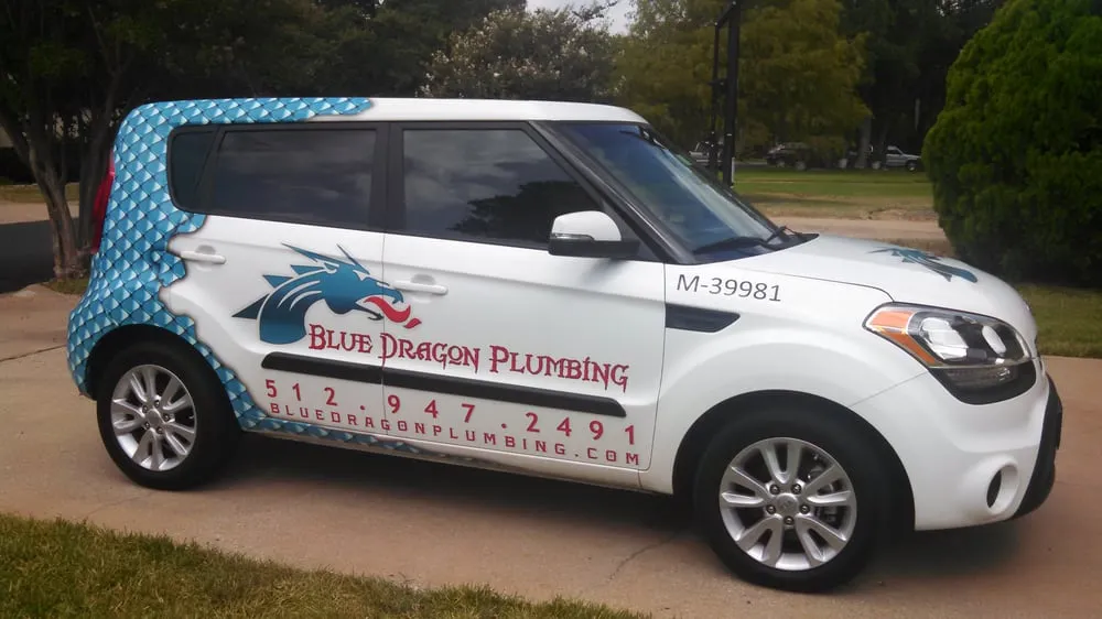 Slide of Blue Dragon Plumbing