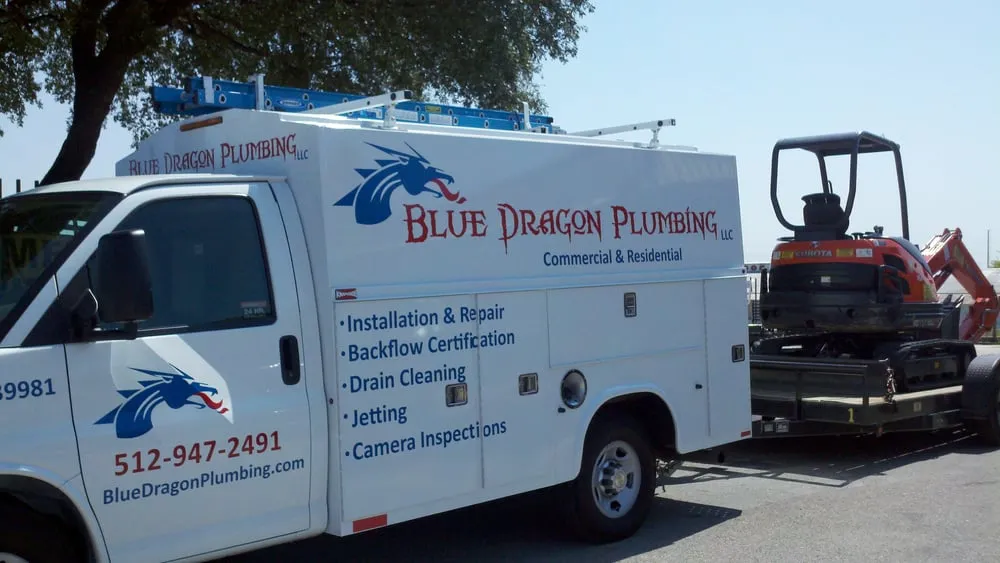 Slide of Blue Dragon Plumbing