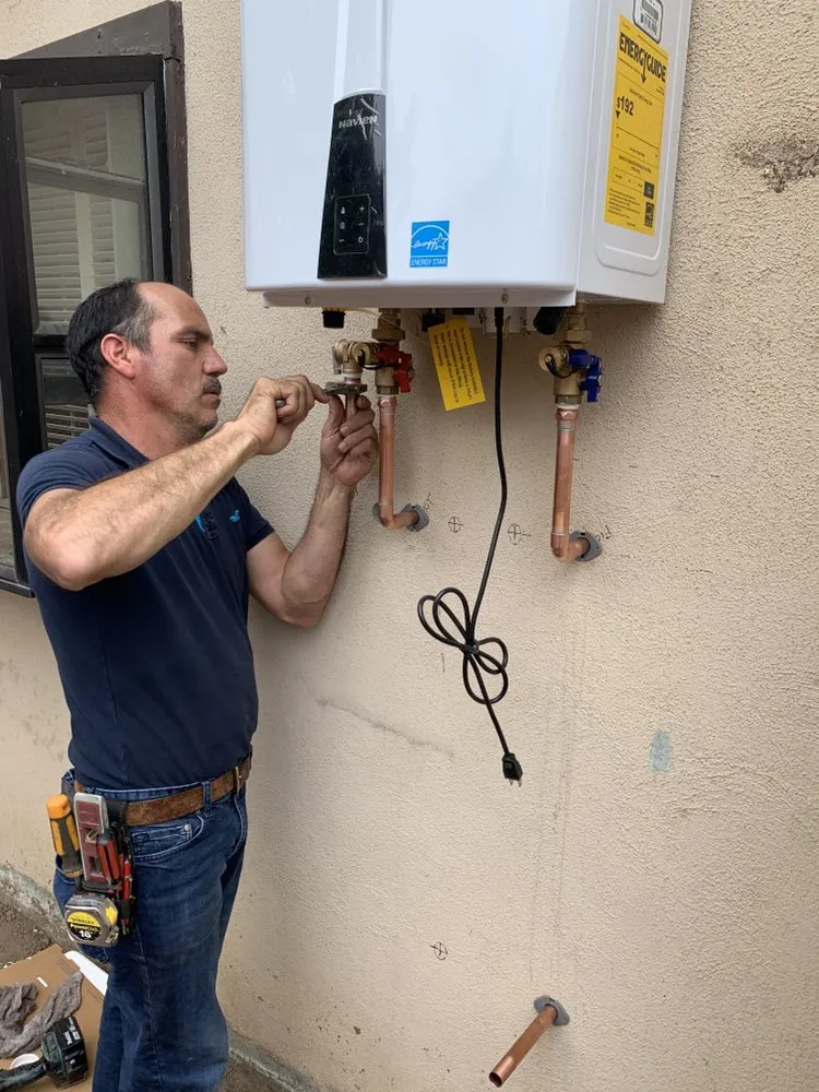 Slide of Blue Flame Plumbing