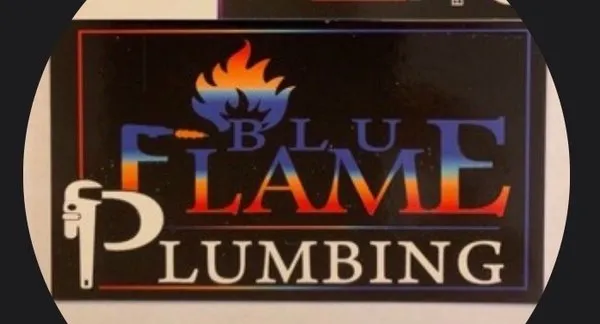 Blue Flame Plumbing Logo