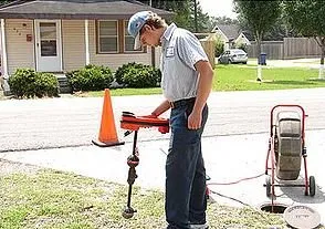 Slide of Blue Flash Drain & Sewer Cleaning