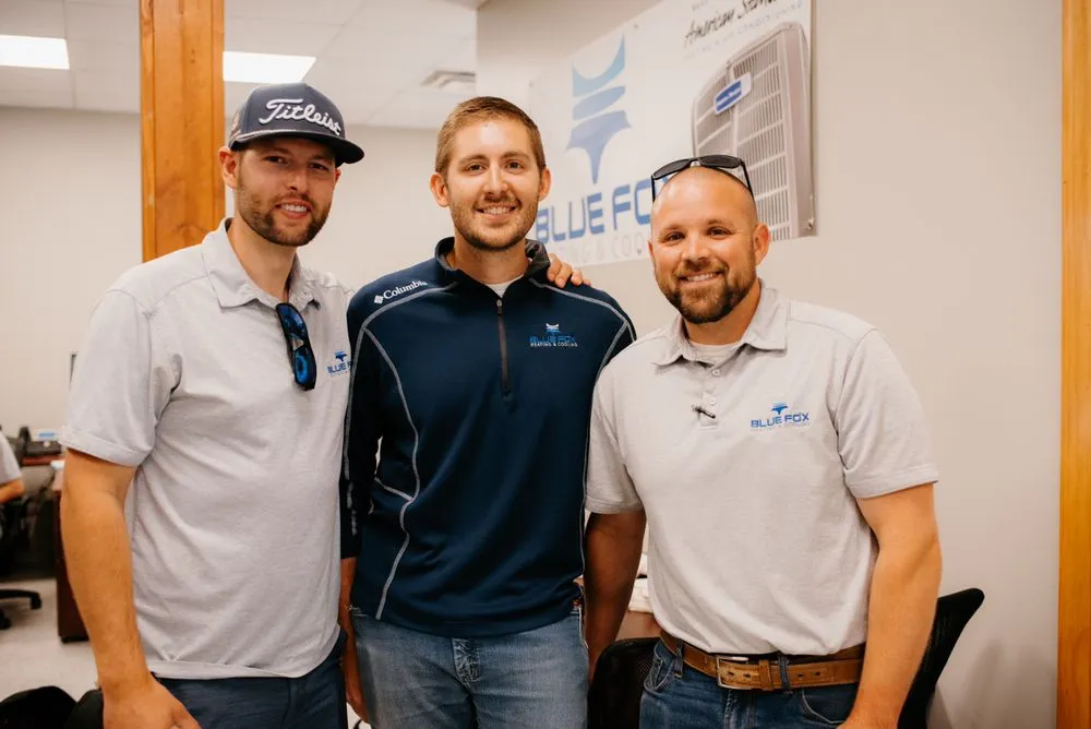 Slide of Blue Fox Heating & Cooling