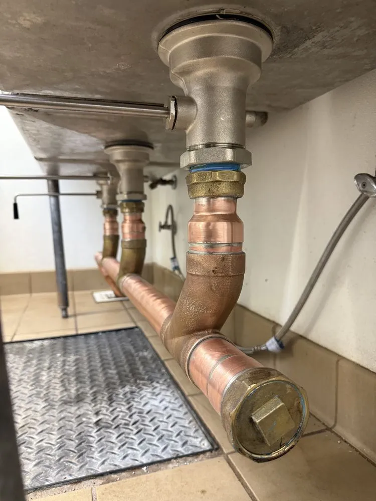 Slide of Blue Gold Plumbing
