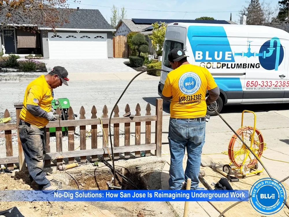 Slide of Blue Gold Plumbing