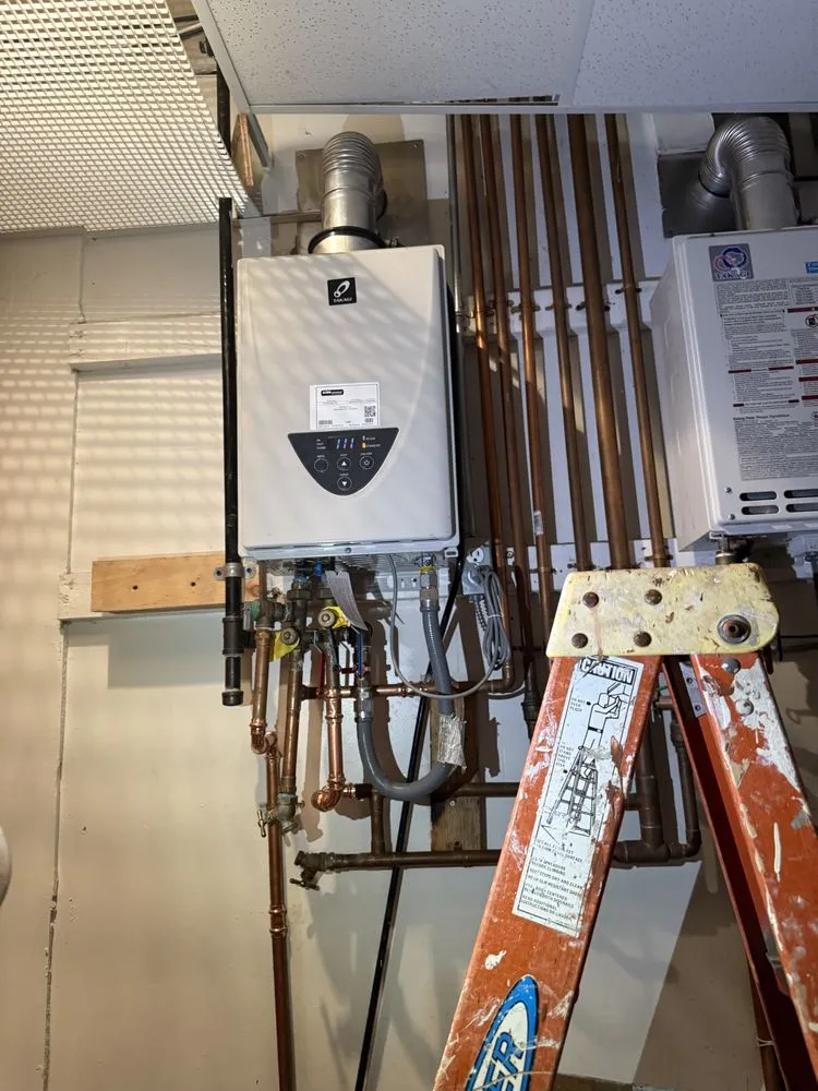 Slide of Blue Gold Plumbing