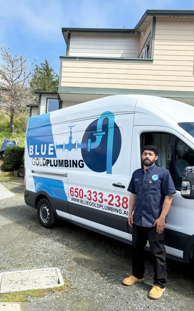 Slide of Blue Gold Plumbing