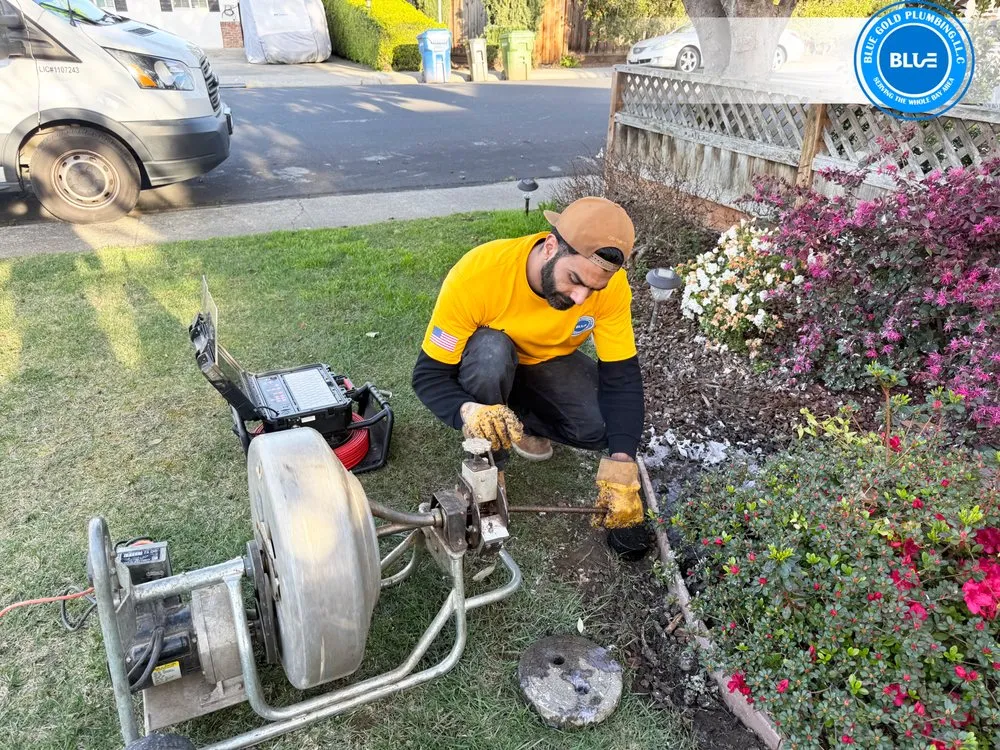 Slide of Blue Gold Plumbing