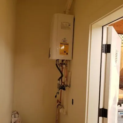 Blue Line Plumbing Logo