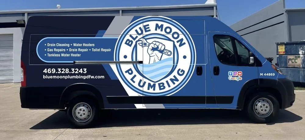 Slide of Blue Moon Plumbing