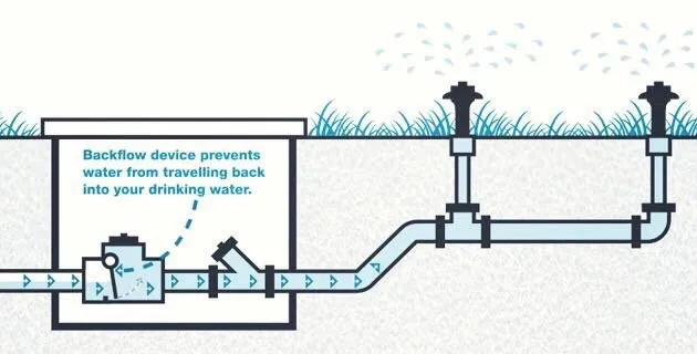 Slide of Blue Mountain Backflow