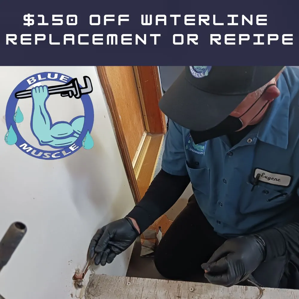 Slide of Blue Muscle Plumbing And Rooter Service