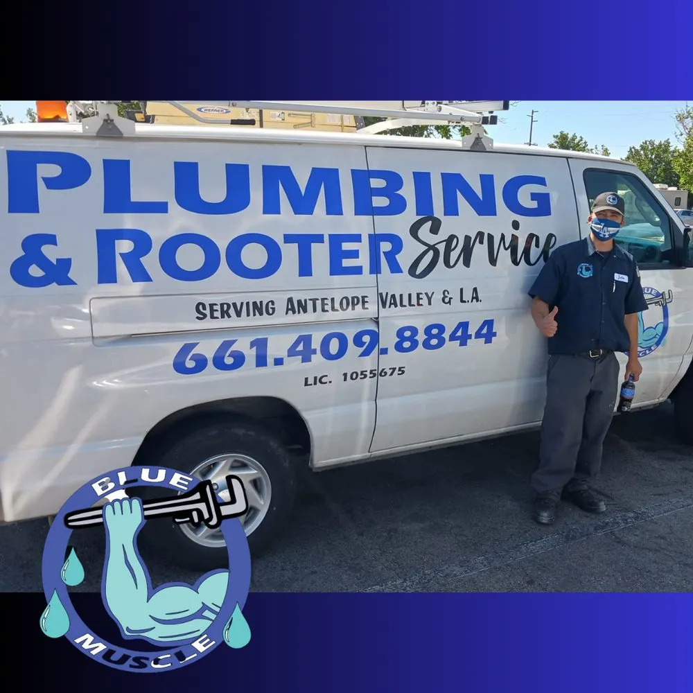 Affordable water heater service in Lancaster, CA by Blue Muscle Plumbing And Rooter Service